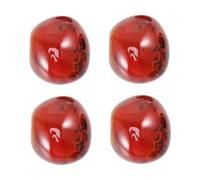 GANAZONO Ágata Natural Bandeada para Decoración 4 Piezas Pequeña (2-3 Cm) Piedras de Palma Lisas Pulidas para Meditación, Curación y Uso Diario en Hogar y Oficina Color Aleatorio