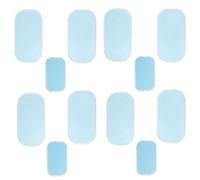 GANAZONO Almohadillas de Hidrogel para Fitness 12 Piezas Parches de Gel para Glúteos y Cadera Suaves y Reutilizables Accesorios para Ejercicio en Casa y Gimnasio