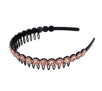GANAZONO Banda de Cabello Antideslizante para Lavar el Rostro Diadema Duradera con Dientes Accesorio Femenino Elegante y Versátil para Mujeres Chicas y Diario