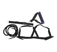 GANAZONO Banda de Resistencia Doble para Entrenamiento de Velocidad Cuerda Elástica de Látex Natural 3 Metros Equipo para Saltos y Fuerza Explosiva Adecuado para Color Aleatorio