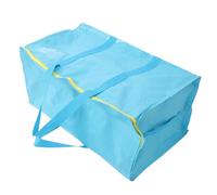 GANAZONO Bolsa de Almacenamiento de Heno Resistente para Jardín y Mudanzas con Asas Reforzadas Gran Capacidad para Caballos y Animales Bolsa Portátil de PE para Guardar Heno y Suministros