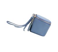 GANAZONO Bolso Portátil para Lápiz Labial con Correa de Cuero Neceser Compacto para Maquillaje de Mujer Bolso Pequeño Ligero y Práctico para Viaje y Uso Diario