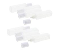 GANAZONO Botellas Pequeñas de Viaje Multifunción 30 Unidades Capacidad Pequeña Plástico Pp Tapa Antivuelco para Líquidos Cosméticos y Soluciones de Cuidado Personal Portátil para Viajeros