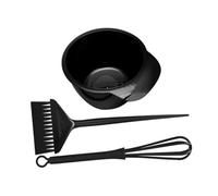 GANAZONO Brocha para Teñir Recipiente para Mezclar Tinte y Varilla para Remover Adecuado para Salón y Uso Doméstico Reutilizable