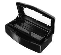 GANAZONO Caja de de Herramientas de de Uñas Bandeja Práctica y Material Premium de Limpiar y Transportar para Manicura y Salones