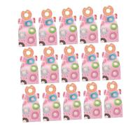 GANAZONO Caja de Galletas de Papel Bonita Impresión para Tartas Regalos y Cajas de Almacenamiento para Bodas Fiestas y Festivales Impresión para Pasteles