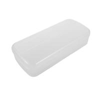 GANAZONO Caja Esterilizadora para Herramientas de Manicura Transparente Doble Capa Organizador Portátil y Desmontable para Limpieza y Almacenamiento Salones y Profesional