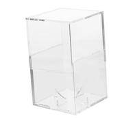 GANAZONO Caja Transparente de Metacrilato para Pelota de Tenis y Béisbol Soporte de Exhibición con Base Antideslizante Resistente y Apilable para Almacenamiento y Colección