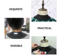 GANAZONO Collar de Corte de Pelo de Silicona con Cierre Protectora para Peluquería y Tinte Envoltura para Cuello Anticaída Accesorio Profesional para Estilistas