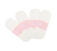 GANAZONO Compresas Menstruales 4 Unidades Reutilizables de Algodón Suaves y Transpirables Lavables Protección contra Fugas para Mujer Ideales para Embarazo y Posparto