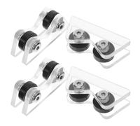 GANAZONO Comprobador de Rectitud de Tacos de Billar 4 Rodillos Profesionales, Herramienta Portátil para Inspección y Mantenimiento Preciso de Tacos de Pool en Juegos y Competencias