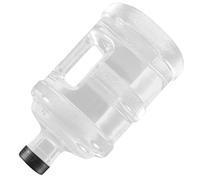 GANAZONO Contenedor de Agua Portátil de 5l con Asa y Cuerpo Transparente de Plástico Adecuado para Camping y Actividades al Aire Libre