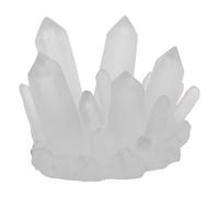 GANAZONO Decoración de Cristal para Acuario Color Claro Grande, Piedra de Cristal Segura para Peceras, Adorno Resistente para Jardines de Hadas y Microjardines, Accesorio Decorativo