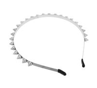 GANAZONO Diadema Punk con Tachuelas de Aleación Metálica Resistente para Mujer, Diadema con Púas Decorativas para Conciertos, Fiestas y Uso Diario en Estilo Gótico, Accesorio de Cabello