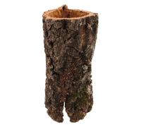 GANAZONO Diseño Realista de Tronco de Árbol Natural Escondite para Reptiles, Adecuado para Decoración de Terrarios y Refugio para Anfibios y Geckos