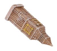 GANAZONO Estatua Torre de Metal Detallada Decoración Elegante para y Acuario Figura Coleccionable de Londres Accesorio Histórico para Mesa