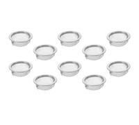 GANAZONO Filtros de Moxibustión de Inoxidable 10 Piezas, Malla Metálica Fina para Repuesto de Bolsa de Moxa, Pantalla Filtro para Terapia en Casa y Clínica