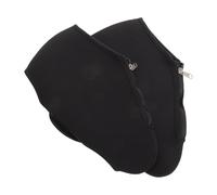 GANAZONO Fundas de Neopreno Negro para Patines de Hielo y Hockey Comodidad y Calidez, Ideales para Pistas Urbanas y Parques, Talla L (39-44)