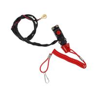 GANAZONO Interruptor De Parada Motor Para Moto Interruptor Seguro De Parada Emergencia Con Doble Función Accesorio Robusto Compatible Atv y Quad Para Mejor Control y Seguridad