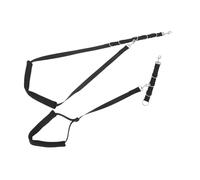 GANAZONO Juego de Correas Ajustables para Aseo de Perros Pequeñas y Medianas, Bandas Abdominales Ergonómicas de Nylon Negro, Kit de Accesorios para Mesas de Aseo, Cuidado Doméstico