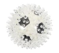 GANAZONO Juguete Masticable Resistente para Perros Pelota Dental con Textura Multi-púas para Estimular para Morder y Cuidar Dientes Saludables Mascotas Pequeñas y Medianas