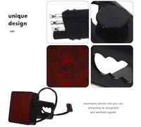 GANAZONO Luz Trasera LED Roja para Remolque y Coche 12 Leds, Material Abs Resistente y Alta Luminosidad, Adecuado para Remolque y Posicionamiento Seguro