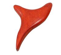 GANAZONO Masajeador Tailandés de Madera con Palos Manuales de Tres Puntas para Masaje de Manos y Pies Herramienta Ergonómica para Relajación y Circulación Compacto y Resistente para Uso