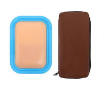 GANAZONO Modelo de Práctica para Principiantes de Silicona Realista, Kit Piel Simulada y Paquete, Herramienta Educativa Portátil para Entrenamiento en Medicina Tradicional China