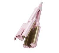 GANAZONO Moldeador de Cabello Eléctrico con Recubrimiento Cerámico y Aceite Esencial para Cuidado Capilar Tenacilla de Mano para Rizos Definidos Uso Seguro y Fácil Enchufe Europeo Acv