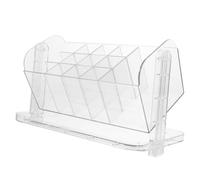 GANAZONO Organizador de Maquillaje Transparente Multifuncional para Escritorio y Baño Soporte Pintalabios Caja Cosméticos y Almacenaje para Oficina y Hogar