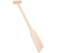 GANAZONO Pala de Madera Unisex Ligera para Piragüismo 195 Pulgadas 50 CM de Largo 10 CM de Ancho y 2 CM de Grosor para Kayak y Canoas Ergonómica y Portátil para Lagos y Ríos