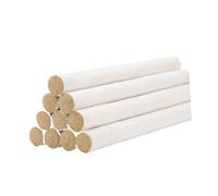 GANAZONO Palitos para Terapia de Acupuntura Calor Constante en Familia de Moxa Naturales Hechos a Mano y Poco Humo, Pack de 10 Unidades de Moxa Blanco