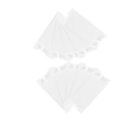 GANAZONO Pañuelos Desechables Portapañuelos de Visera Recambios para 10 Paquetes Coche Recarga Práctica de Papel Blanco en Interiores de Automóvil