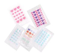 GANAZONO Parches Faciales Para Manchas y Acné 5 Unidades Autoadhesivos Para Piel Grasa Uso Facial Protección En Ducha Colores Variados