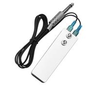 GANAZONO Pedal para Tatuajes de Acero Inoxidable 1.4 M Antideslizante Cable de Cobre para Control de Máquina de Tatuajes Profesional en Estudio