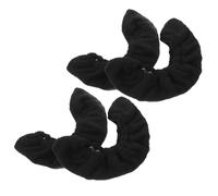 GANAZONO Protectores Blandos para Patines de Hielo Talla L, Funda Elástica Negra para Cuchillas, Paquete 2 Unidades, Accesorios para Patinaje Artístico y Hockey, Limpieza Fácil, Equipo