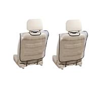 GANAZONO Protectores Respaldo Asiento Coche Transparentes Impermeables 2 Piezas Para Niños Uso Verano Fácil Limpieza