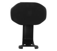 GANAZONO Respaldo Trasero para Pasajero de Motocicleta Eléctrico Cojín de Asiento Trasero Acolchado en Negro Brillante Material Resistente Intemperie Soporte Lumbar Cómodo y Desmontable