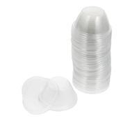 GANAZONO Tapas Transparentes De Plástico para Plantas Hidropónicas 50 Unidades Cubierta Hidratante para Viveros Protección Térmica Cultivo Hidropónico Crecimiento Saludable