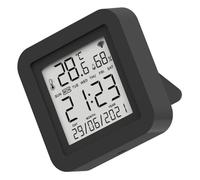 GANAZONO Termómetro Digital Portátil con Higrómetro para Interiores Pantalla Diseño y Alimentación USB Medidor de Humedad y Temperatura para Hogar y Oficina