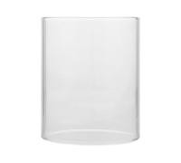 GANAZONO Vajilla de Cristal Cilíndrica para Ensalada Diseño Creativo y Fácil de Limpiar, Recipiente Transparente Adecuado para Almacenar Alimentos en Restaurante