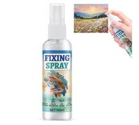 Ganbaro Spray fijador para arte, spray fijador para lápiz, carbón y dibujos pastel, spray fijador pastel al óleo, acrílico, gouache, acuarela, tinta y pinturas pastel, 100 ml