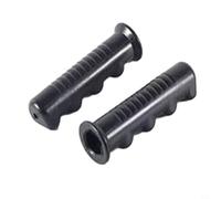 GANCEI 2 manijas de goma para carretilla, cubiertas de repuesto de tubo redondo, empuñaduras negras antideslizantes para jardín y construcción (110 x 16 mm)