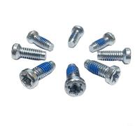GANCEI 8 pernos de cadena de acero de aleación para SRAM Apex para bicicletas de carretera Force Red de 12 velocidades, tornillos de manivela de 39 mm de diámetro, juego de herrajes plateados ligeros