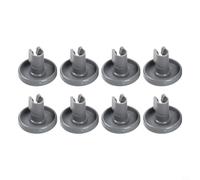 GANCEI 8 ruedas de cesta inferior para lavavajillas para Electrolux para AEG, piezas de repuesto para modelo 50286965004, material ABS para reparación de electrodomésticos de cocina