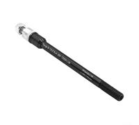 GANCEI Adaptador de eje de horquilla delantera para remolque con aleación de aluminio mecanizado CNC y múltiples opciones de rosca para ejes de 160 178 mm (P1.75)