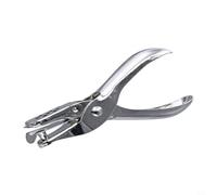 GANCEI Alicates de perforación de metal de un solo agujero, 3 mm y 6 mm de diámetro, herramienta de perforación de papel manual de 8 hojas de capacidad para tarjetas de identificación y álbumes de