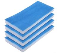 GANCEI Almohadillas de filtro de aire reemplazables para cabina de pulverización, 40 x 18,5 x 1,5 cm, fibra de algodón de doble capa para salas de pintura, purificadores de aire y deshumidificadores