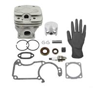 GANCEI AUMEL - Cilindro de 42 mm y kit de sello de pistón para piezas de motosierra MS240 024, juego completo de juntas de metal con rodamiento para reparación de reconstrucción del motor (kit de