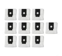 GANCEI Bolsas de polvo de repuesto para EZVIZ RC3 Plus, para aspiradora robot RE4 Plus RE5 Plus, bolsas desechables de gran capacidad de 4 L, paquete de 4/10 (paquete de 10)